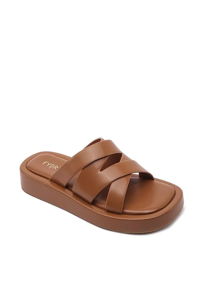 فايور حذاء مسطح أنيق منصة